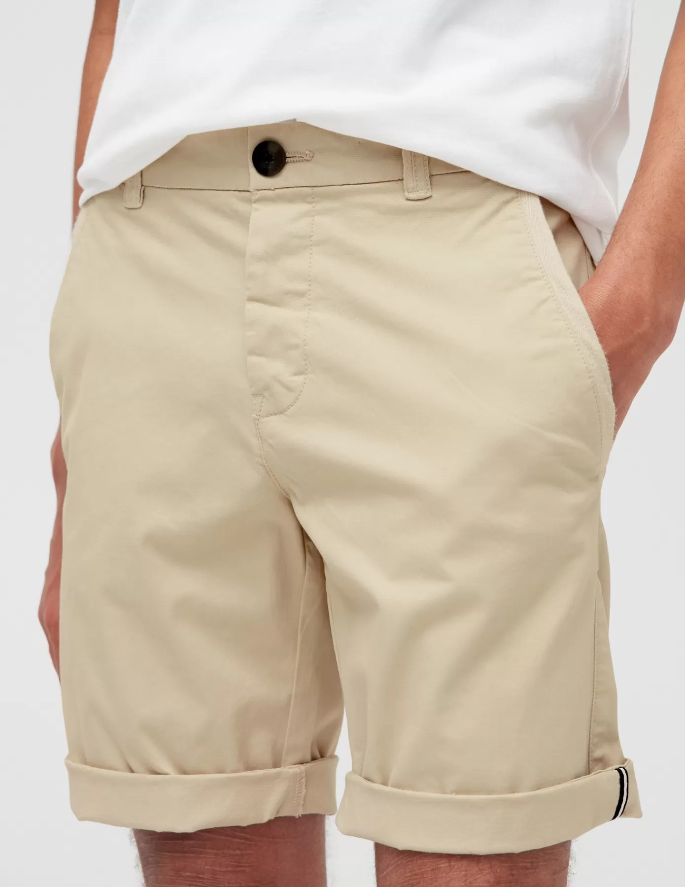 Hot BZB Bermuda chino Ecru