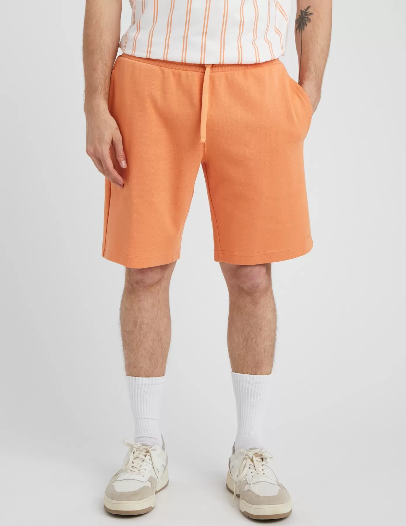 Store BZB Bermuda molleton Orange