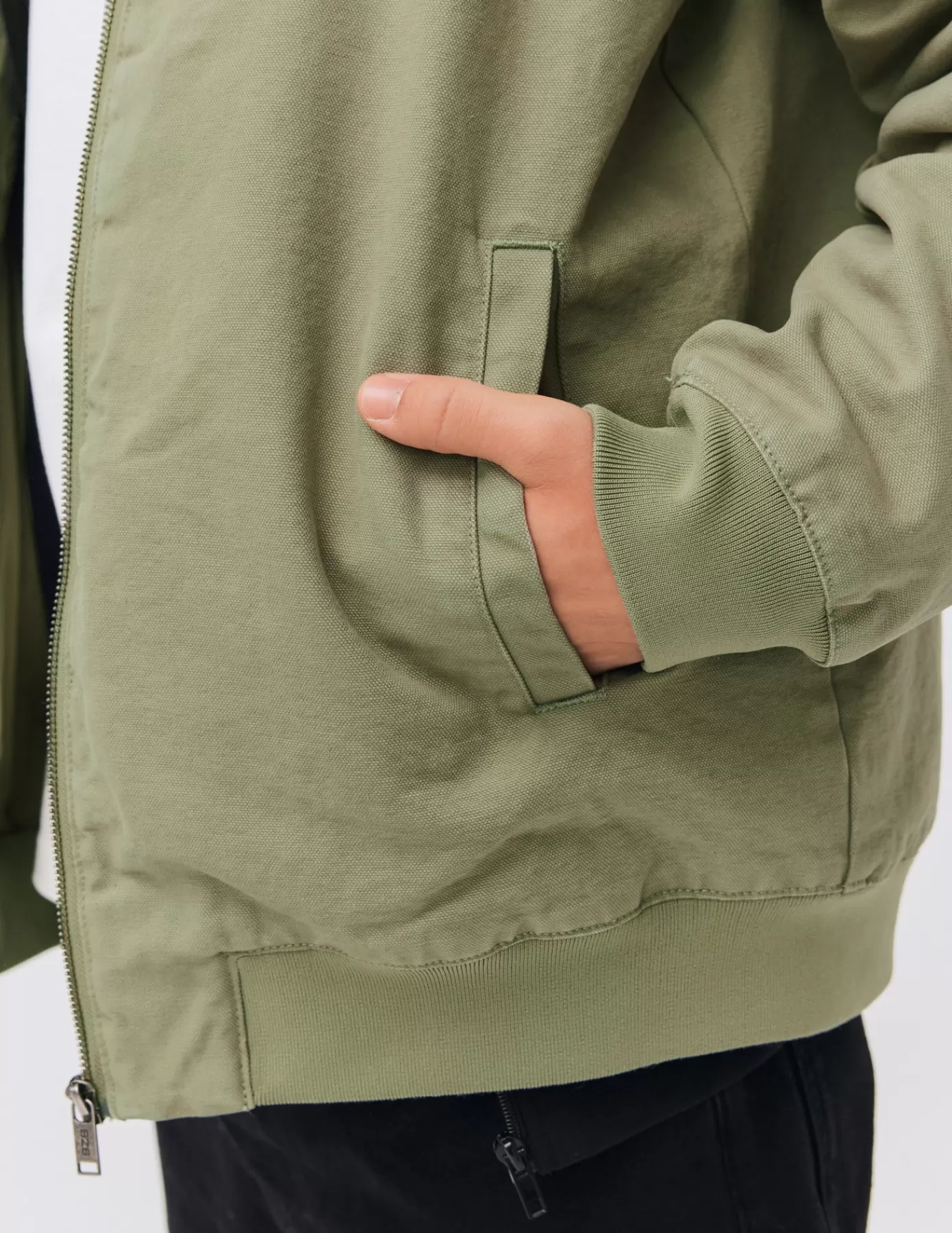 Shop BZB Blouson bombers vert