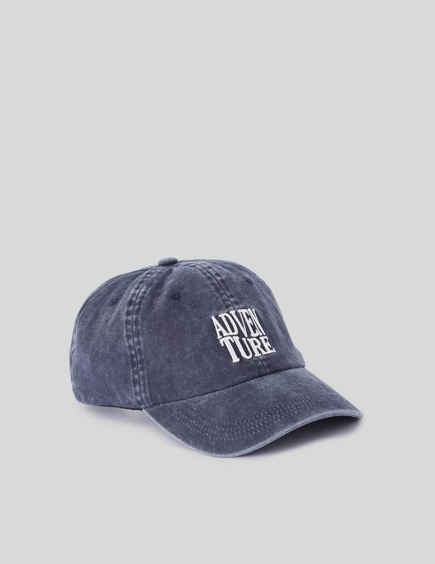 Cheap BZB Casquette denim broderie Gris