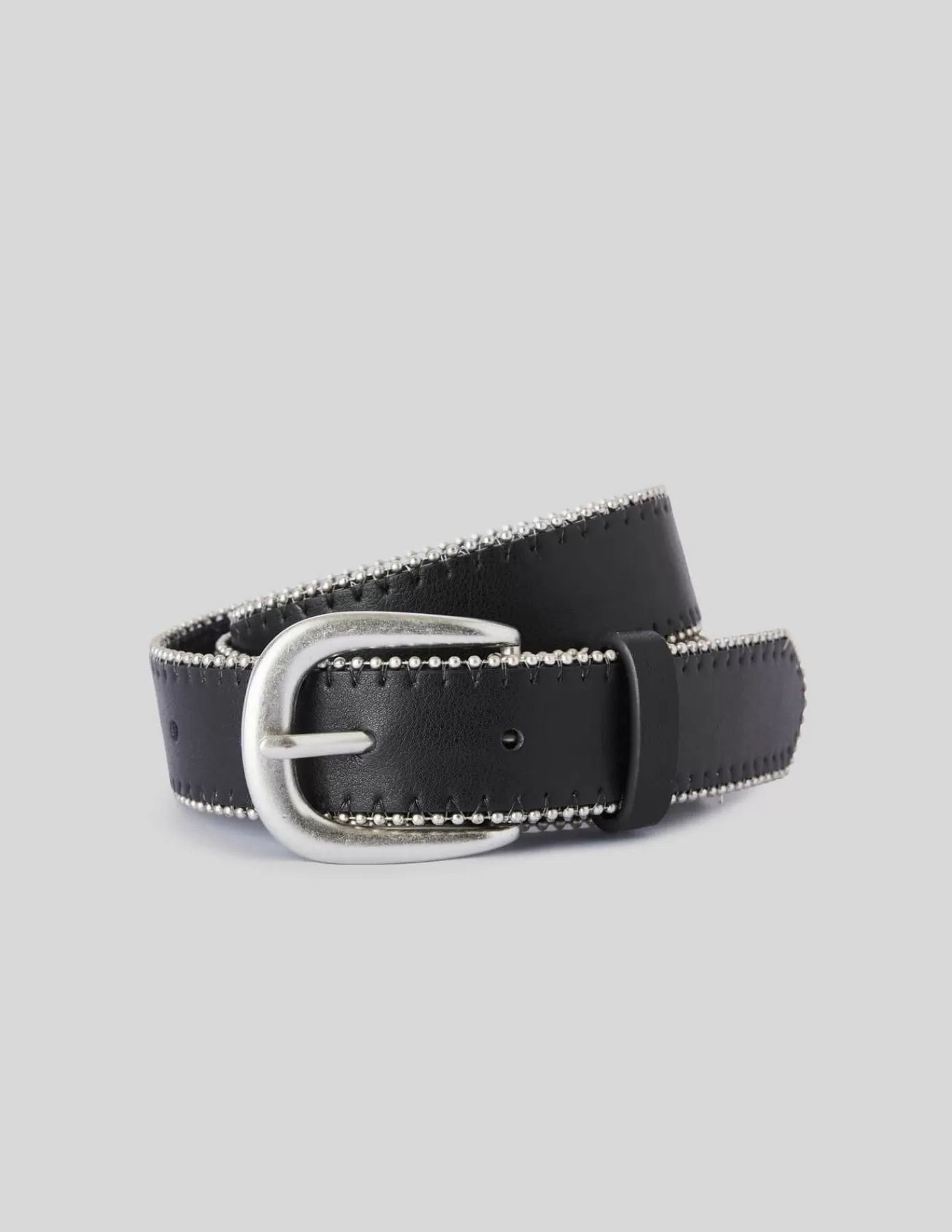 Outlet BZB Ceinture fantaisie clous Noir