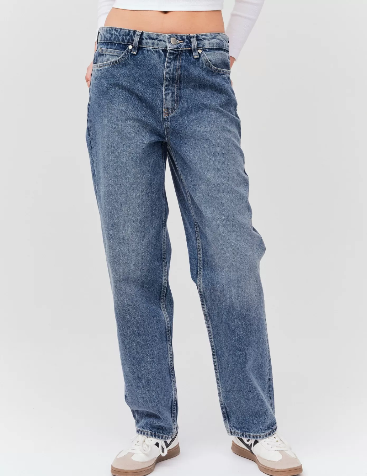 Cheap BZB Jean boyfriend Bleumoyen