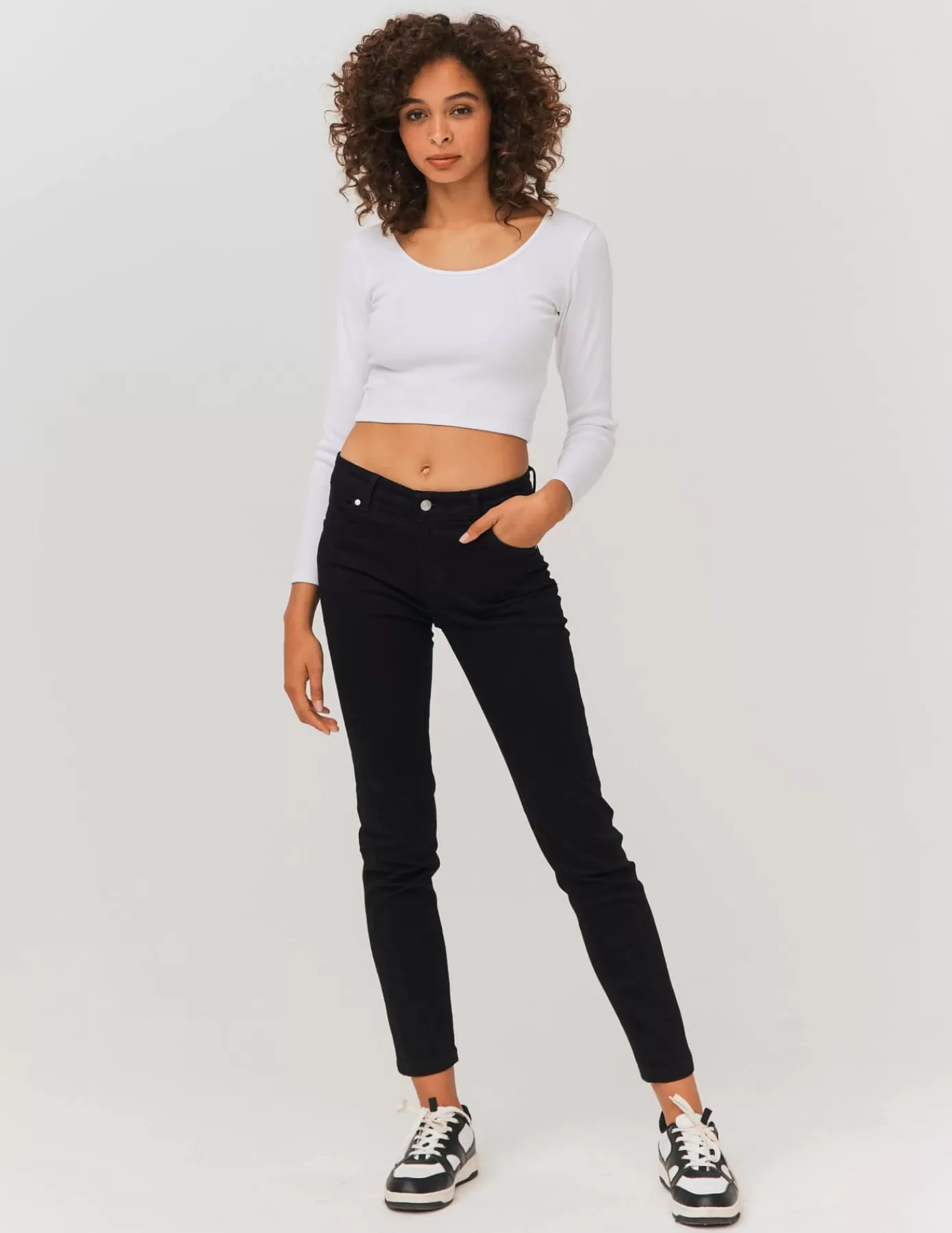 Online BZB Jean skinny taille standard Noir