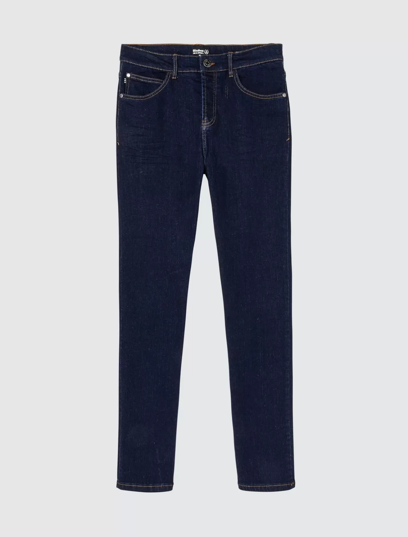 Hot BZB Jean straight brut Bleu