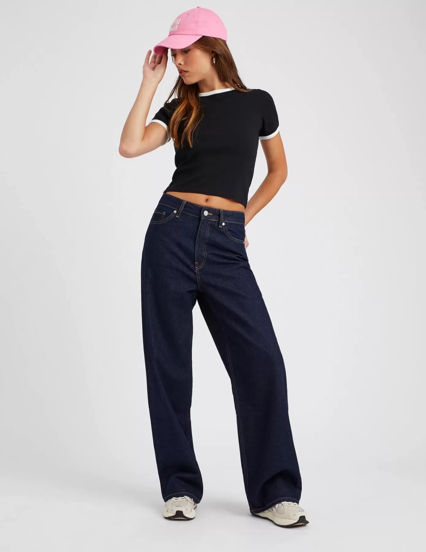 Discount BZB Jean wide leg Bleumoyen