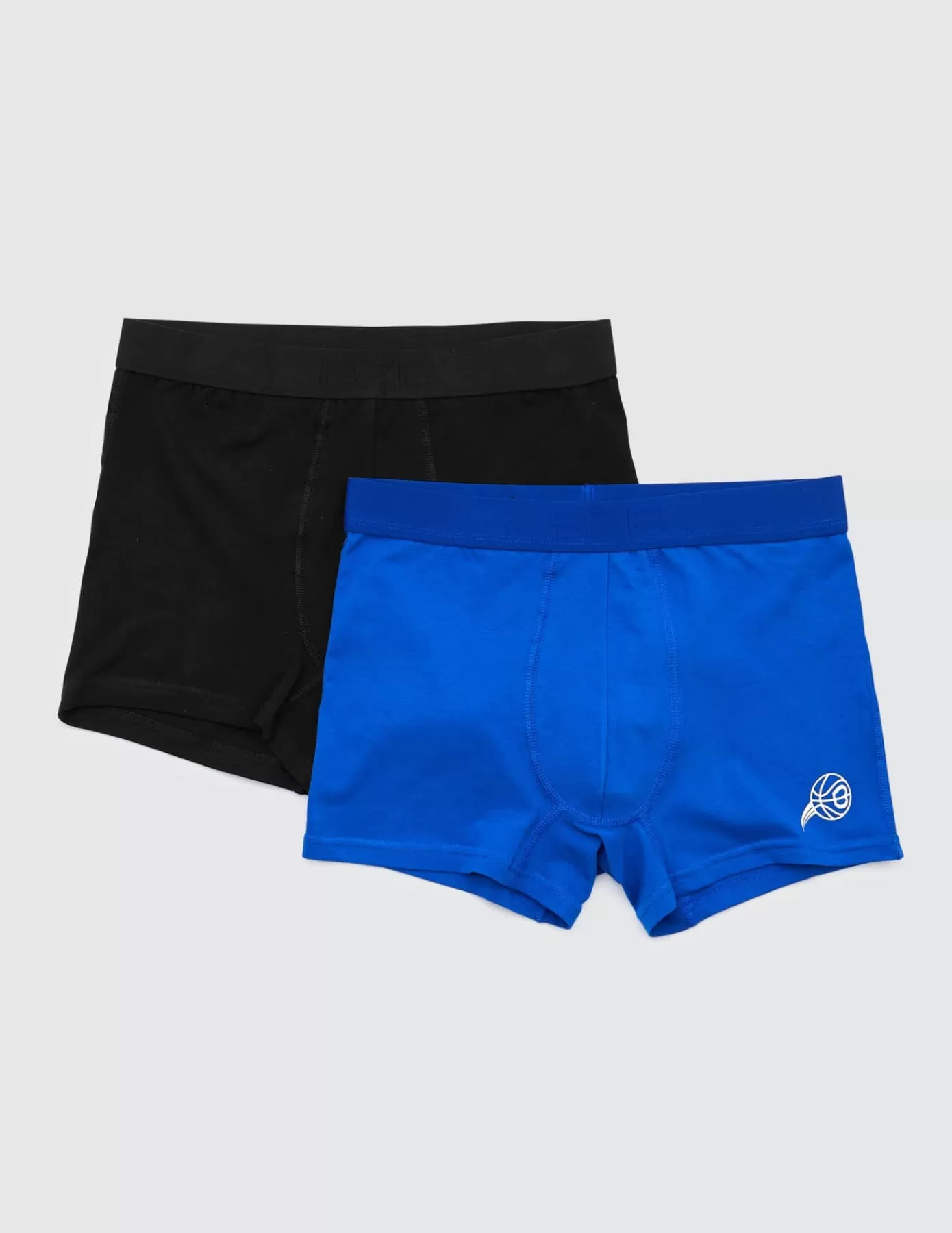 Flash Sale BZB Lot de 2 boxers fantaisie Bleufoncé