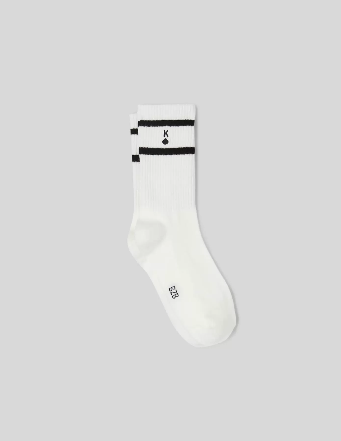 Cheap BZB Paire de chaussettes unitaire Blancécru