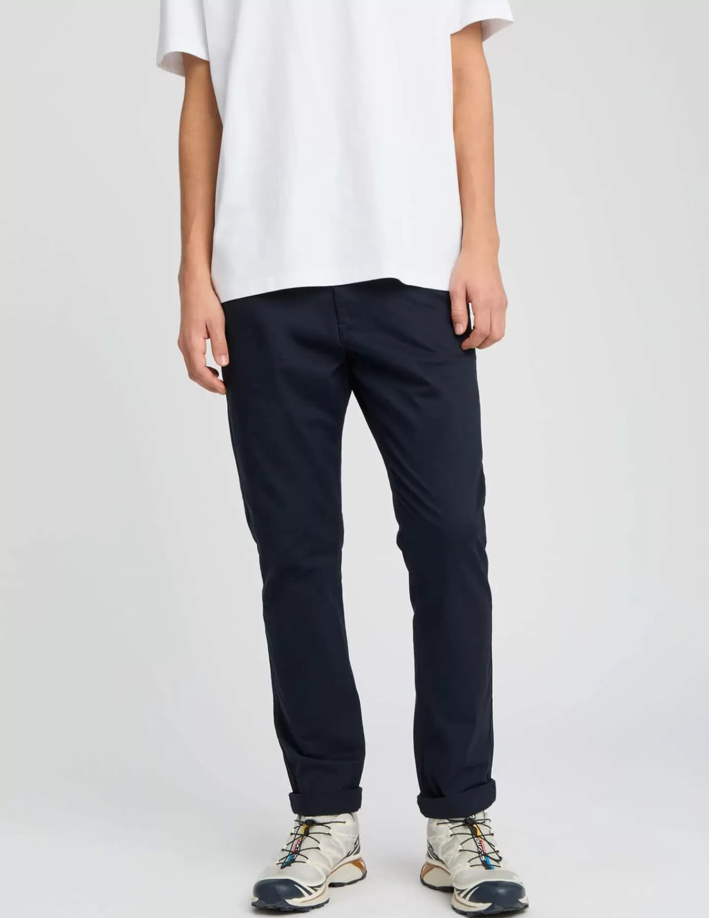 Hot BZB Pantalon chino Bleufoncé