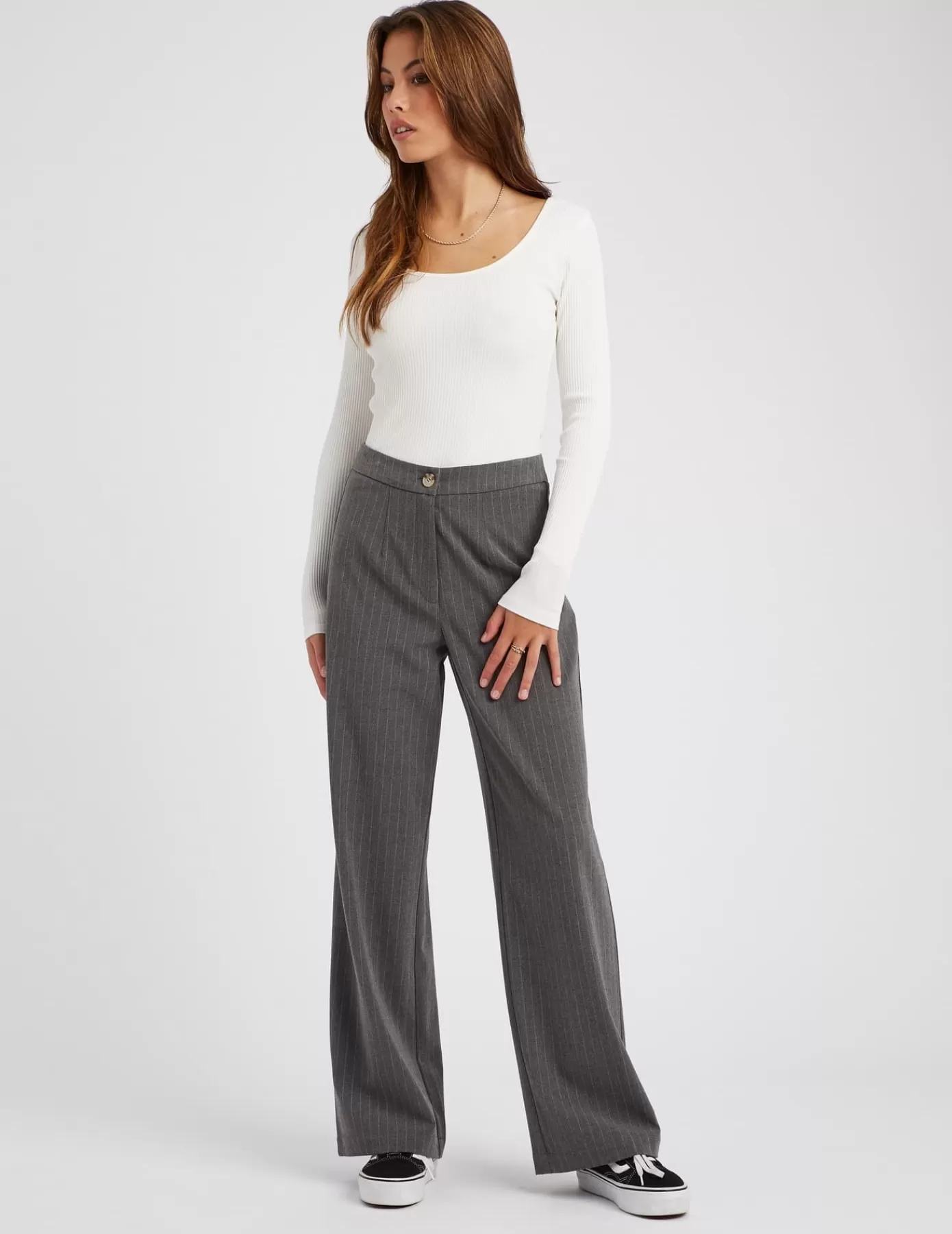 Best BZB Pantalon tailleur Gris