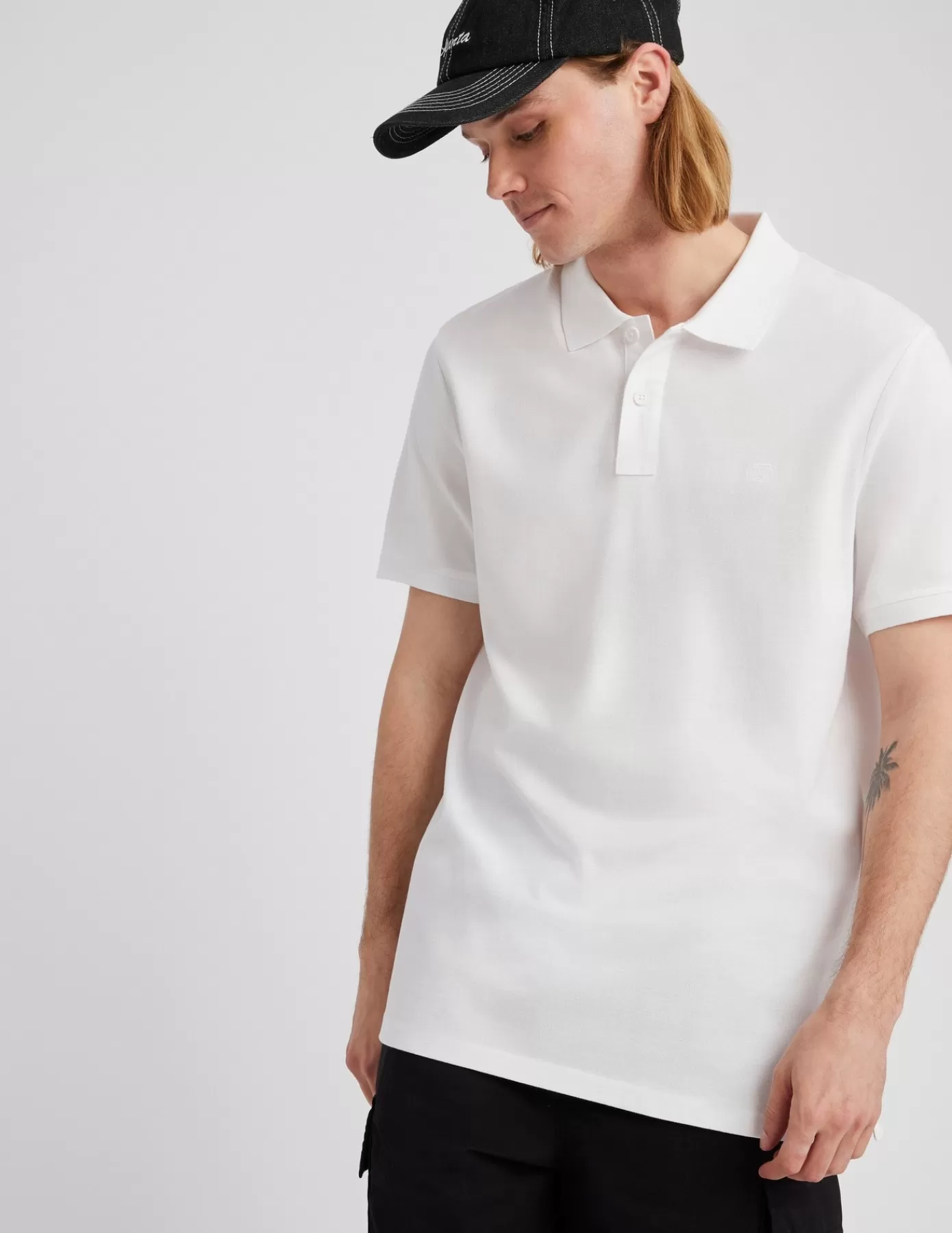 Best BZB Polo uni Blanc