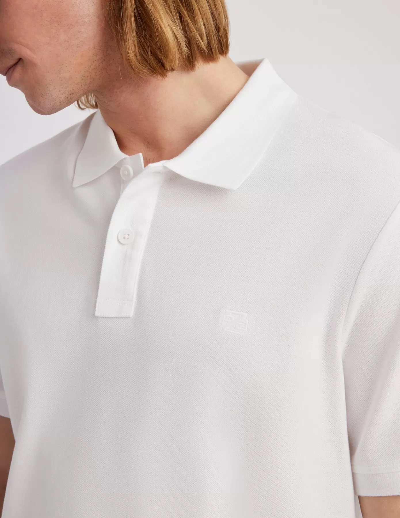 Best BZB Polo uni Blanc