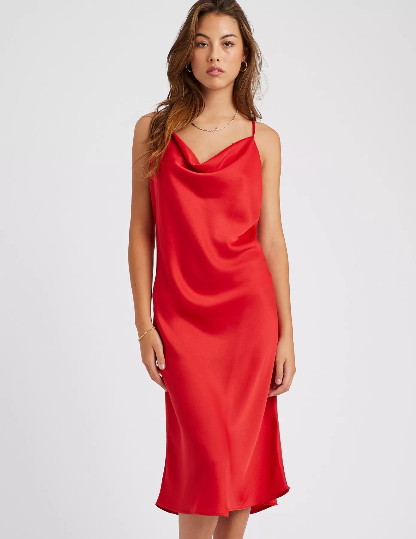 Hot BZB Robe longue Rouge