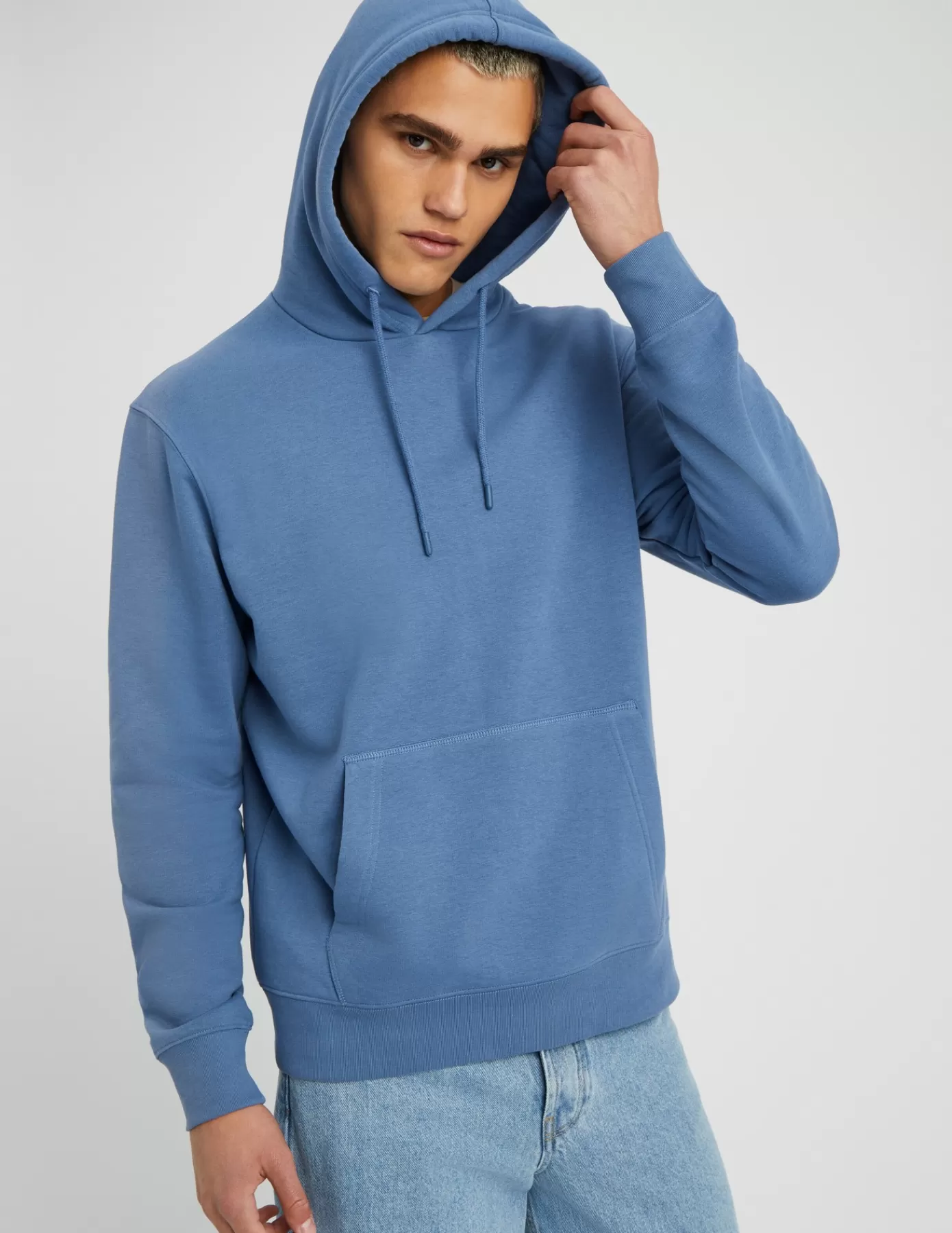 Best Sale BZB Sweat à capuche Bleu