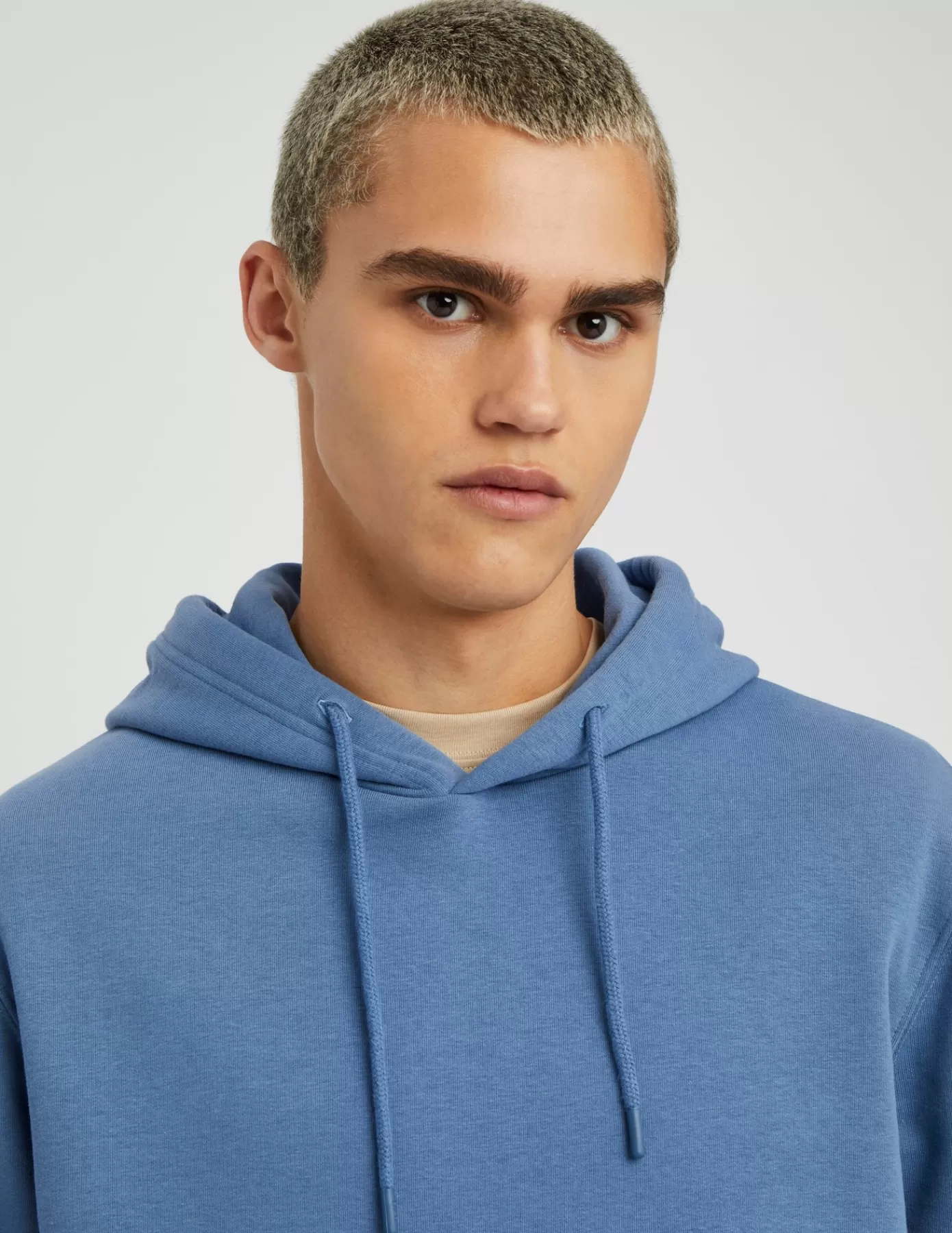 Best Sale BZB Sweat à capuche Bleu