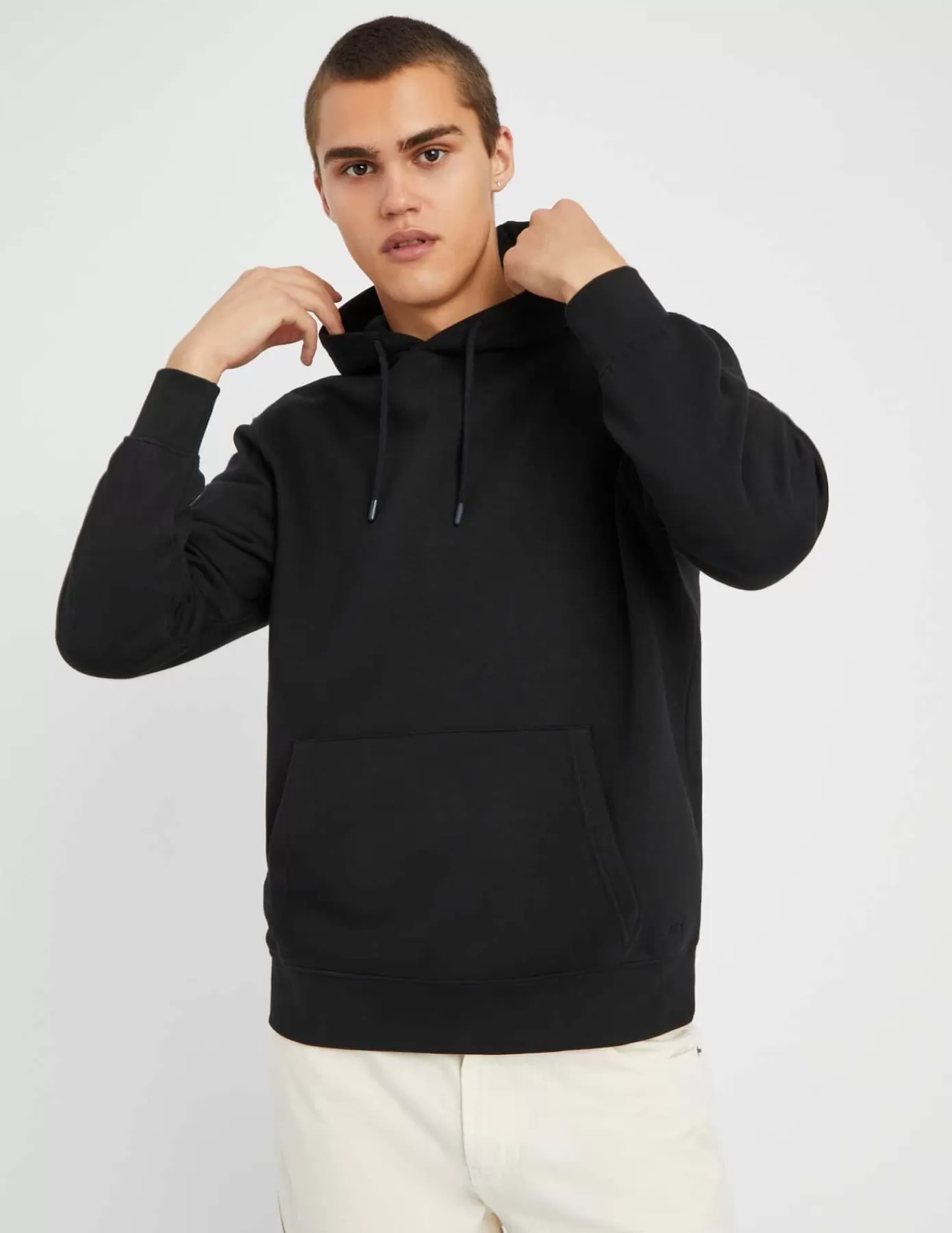 Best BZB Sweat basique à capuche Noir