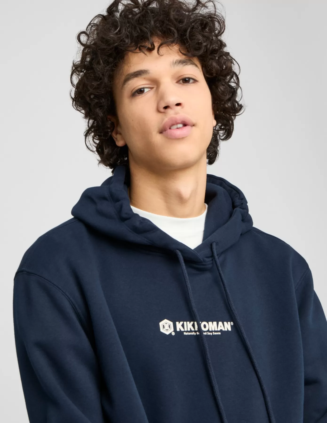 Hot BZB Sweat collab Kikkoman à capuche Bleufoncé