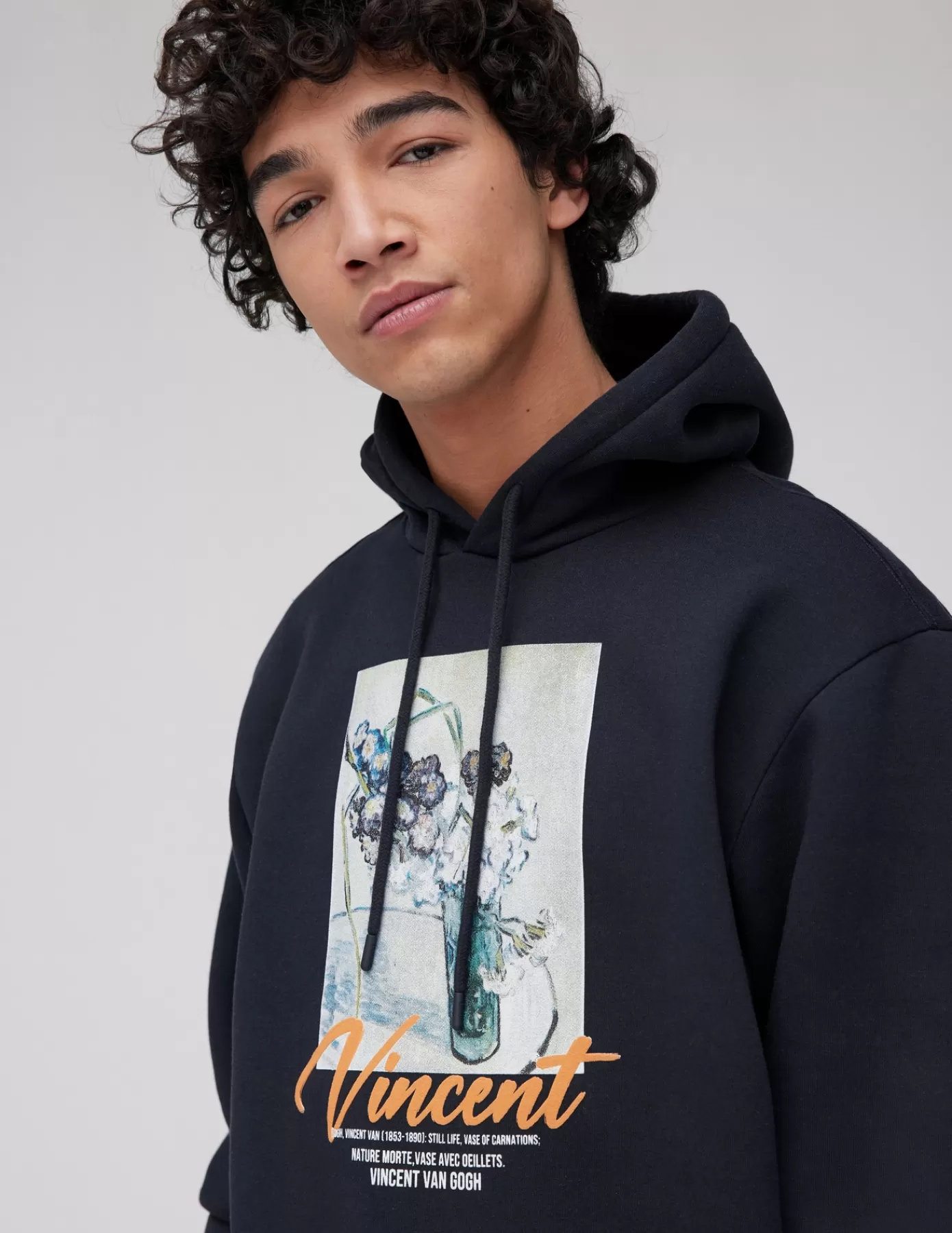 Shop BZB Sweat collab Vincent van Gogh Bleufoncé