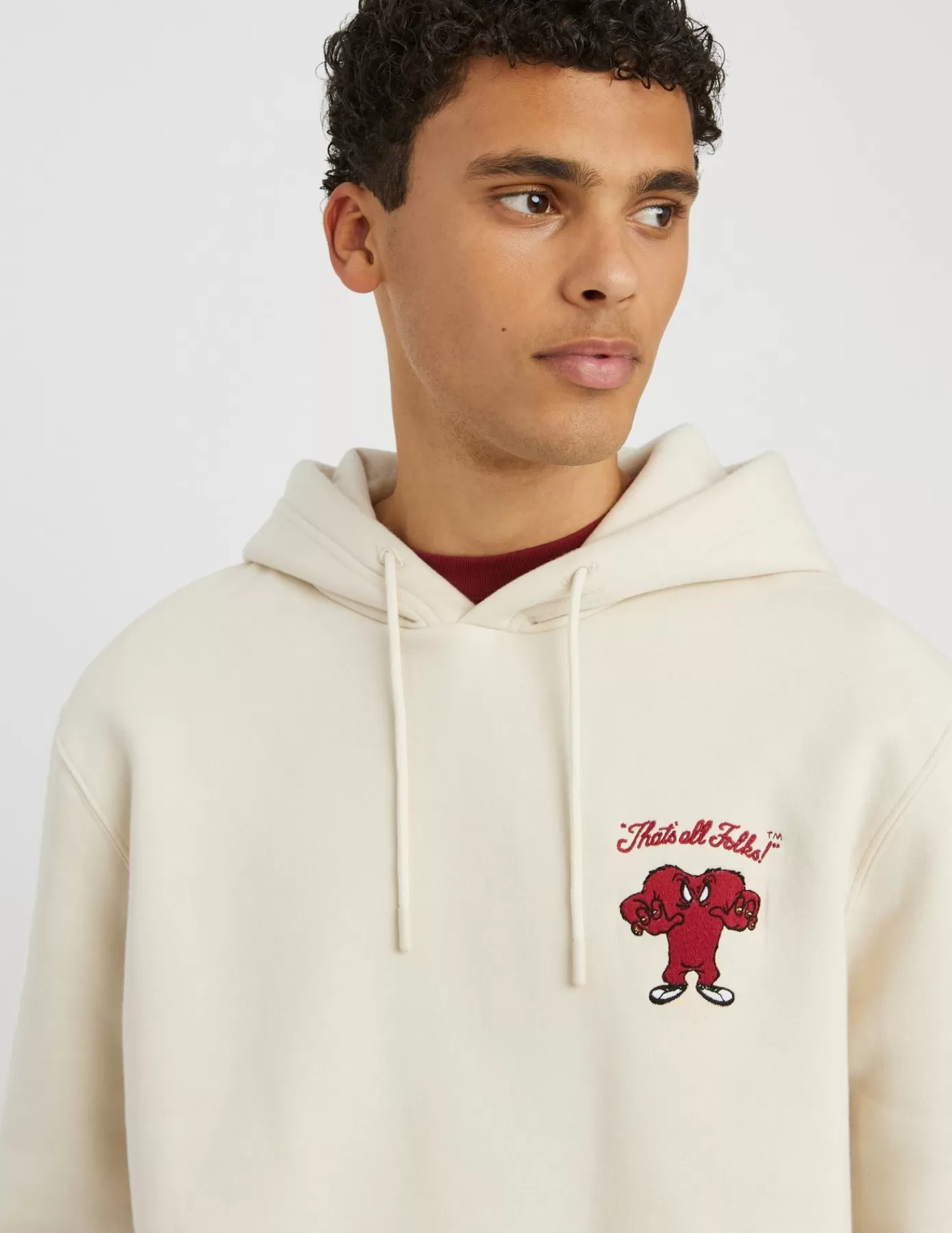 Store BZB Sweat collab X looney tunes Naturel