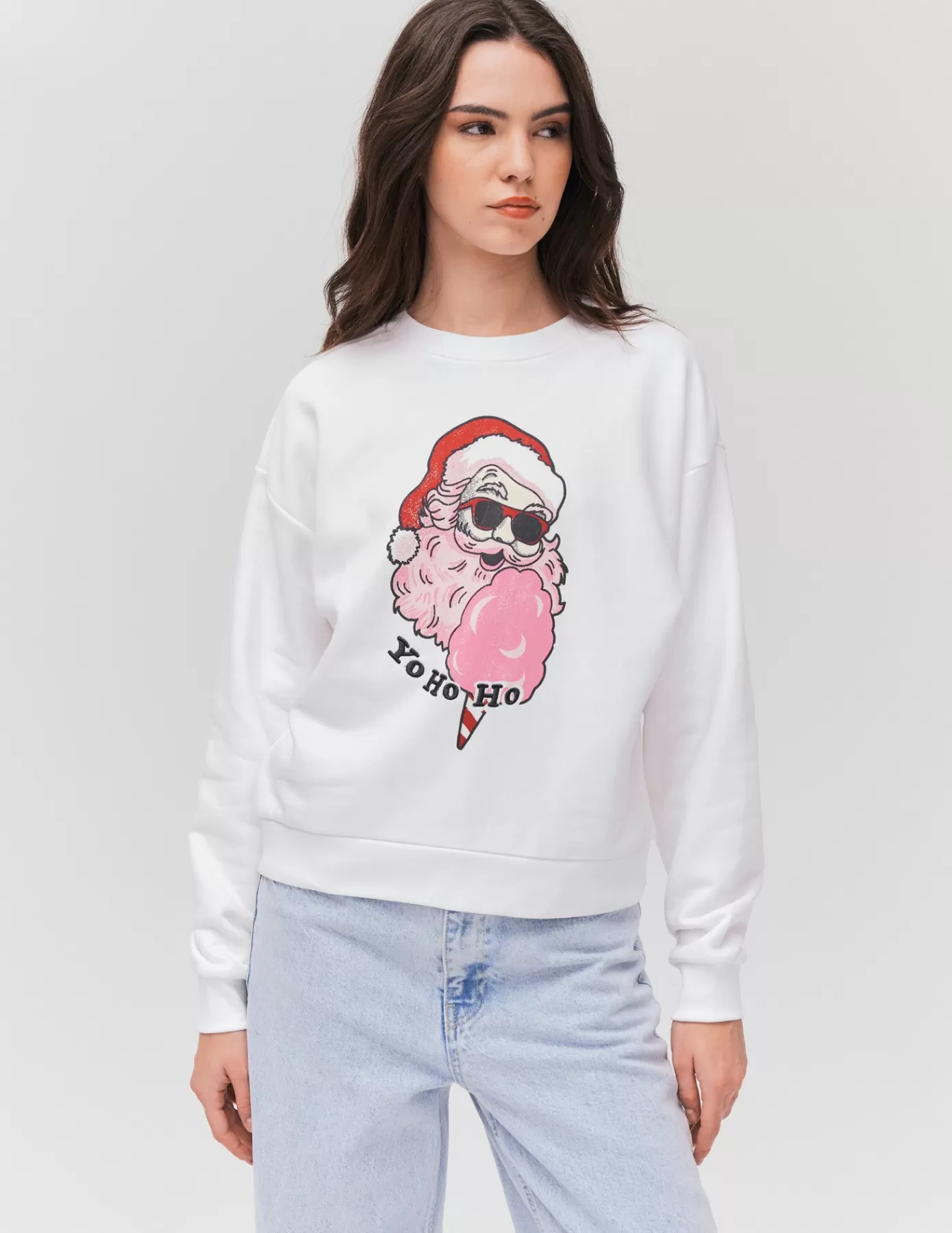 Cheap BZB Sweat Noël col rond Multicolore