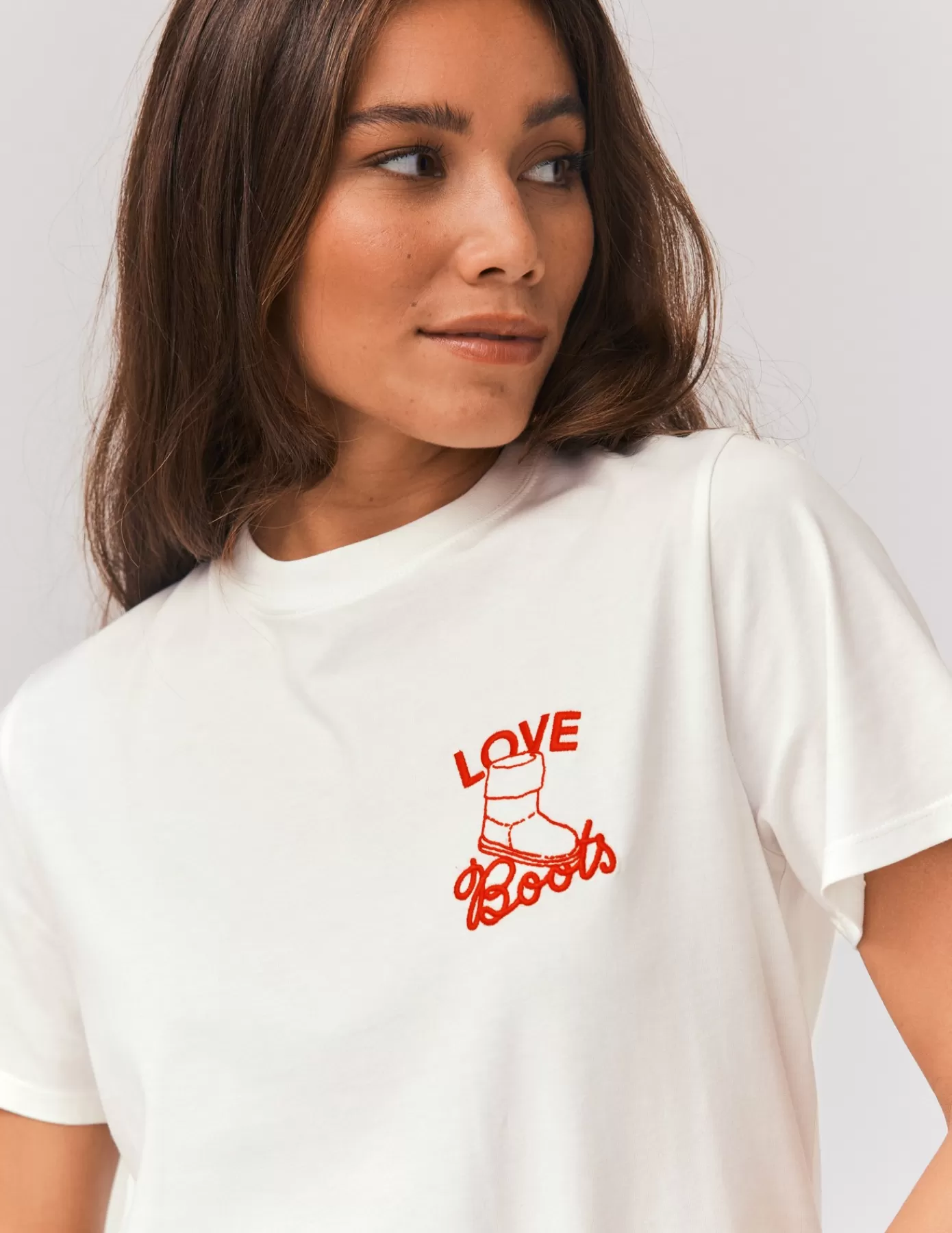 Best BZB T-shirt brodé Blancécru