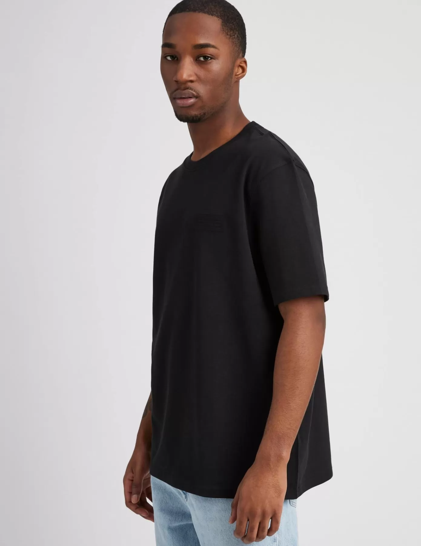 Outlet BZB T-shirt - coton BIO Noir