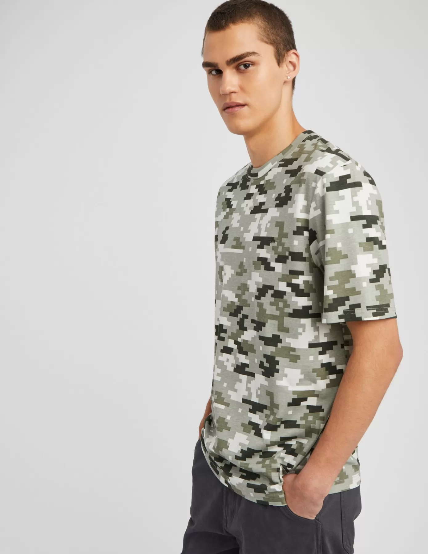 New BZB T-shirt camouflage Multicolore