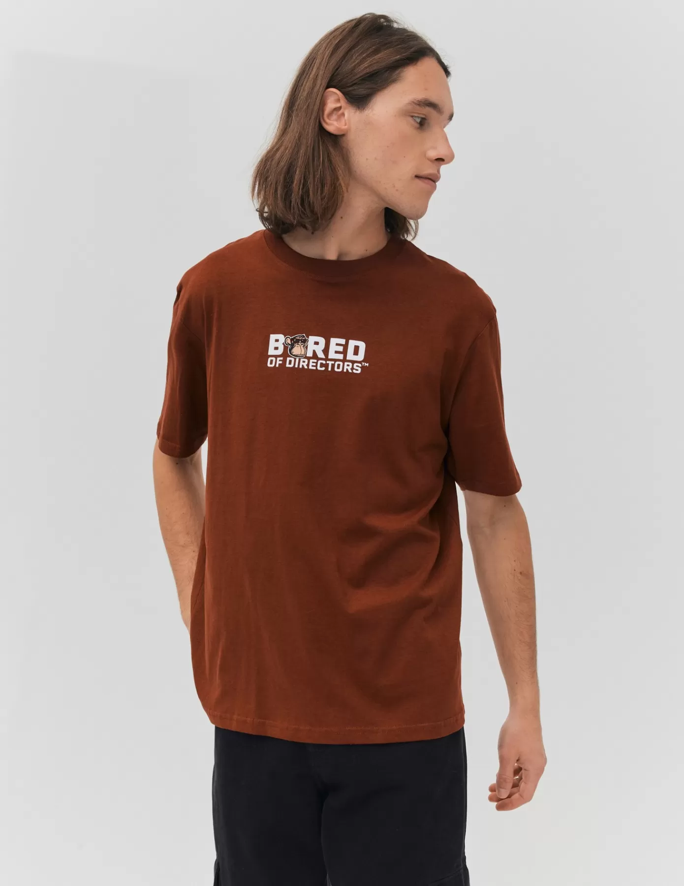 Cheap BZB T-shirt collab BORED OF DIRECTORS Marron