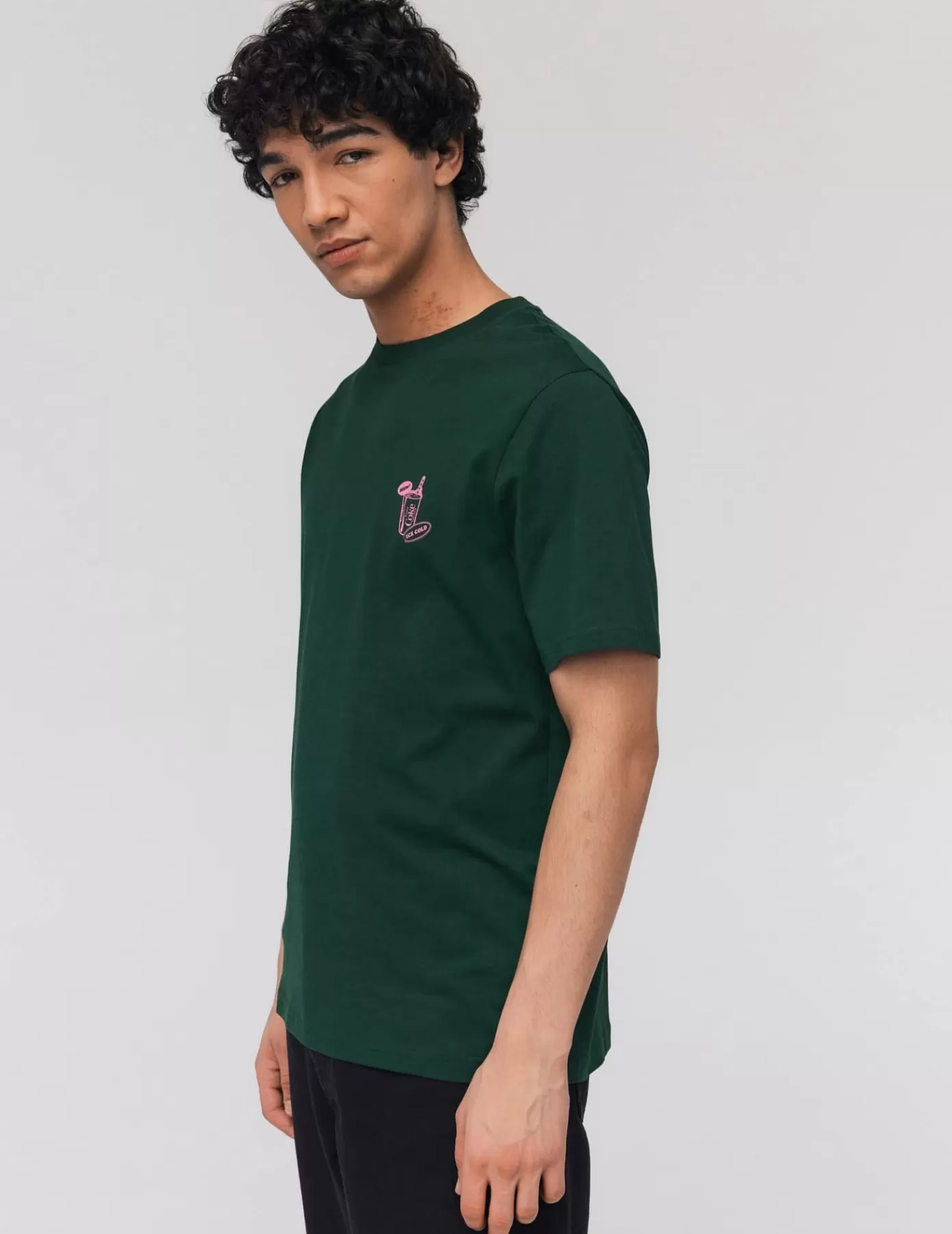 Flash Sale BZB T-shirt collab COCA COLA Vert