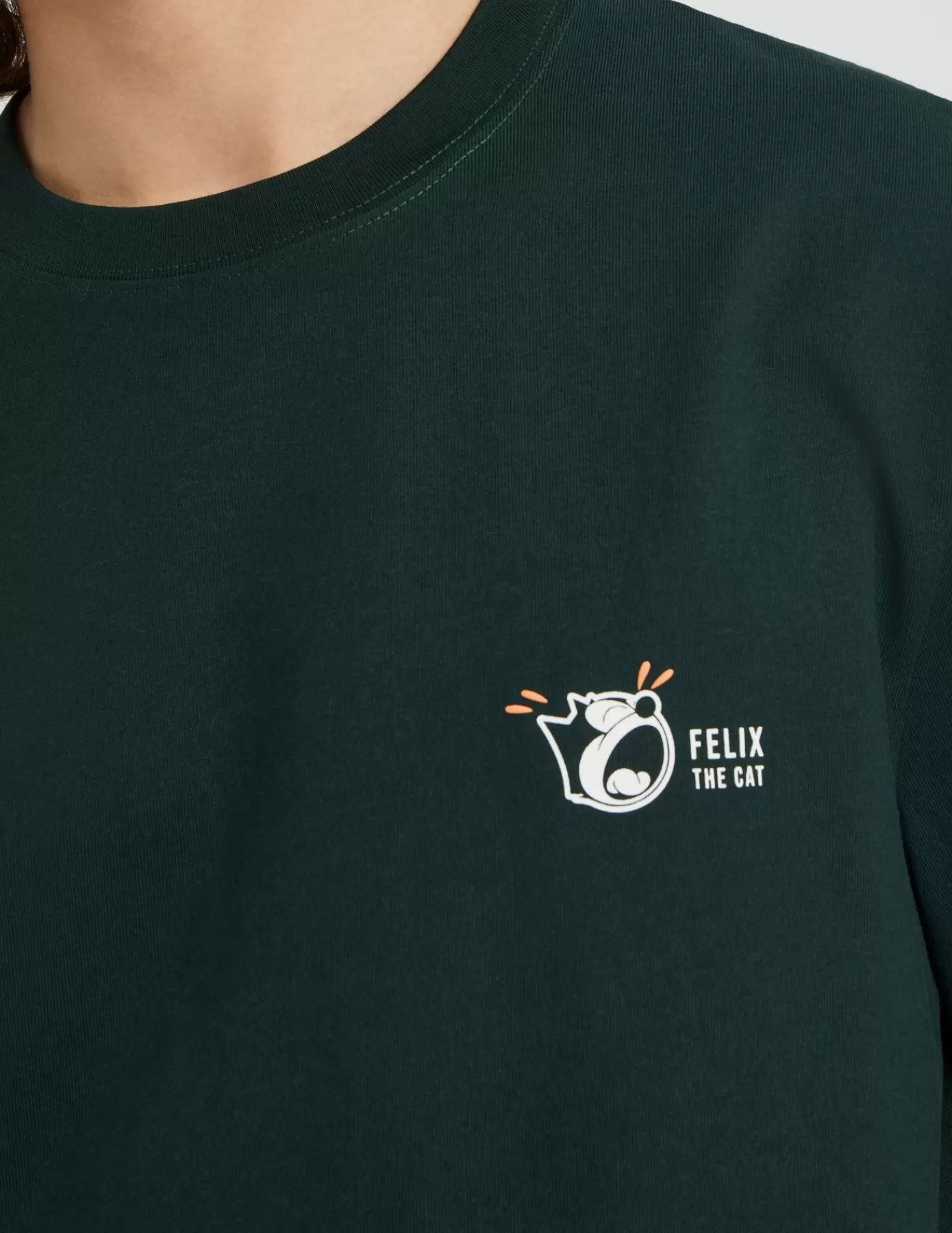 Cheap BZB T-shirt collab "Felix The Cat" Vert