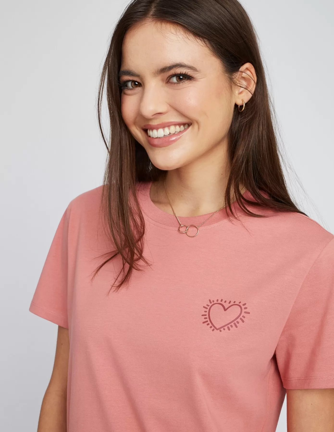 Cheap BZB T-shirt collab Keith Haring Rose