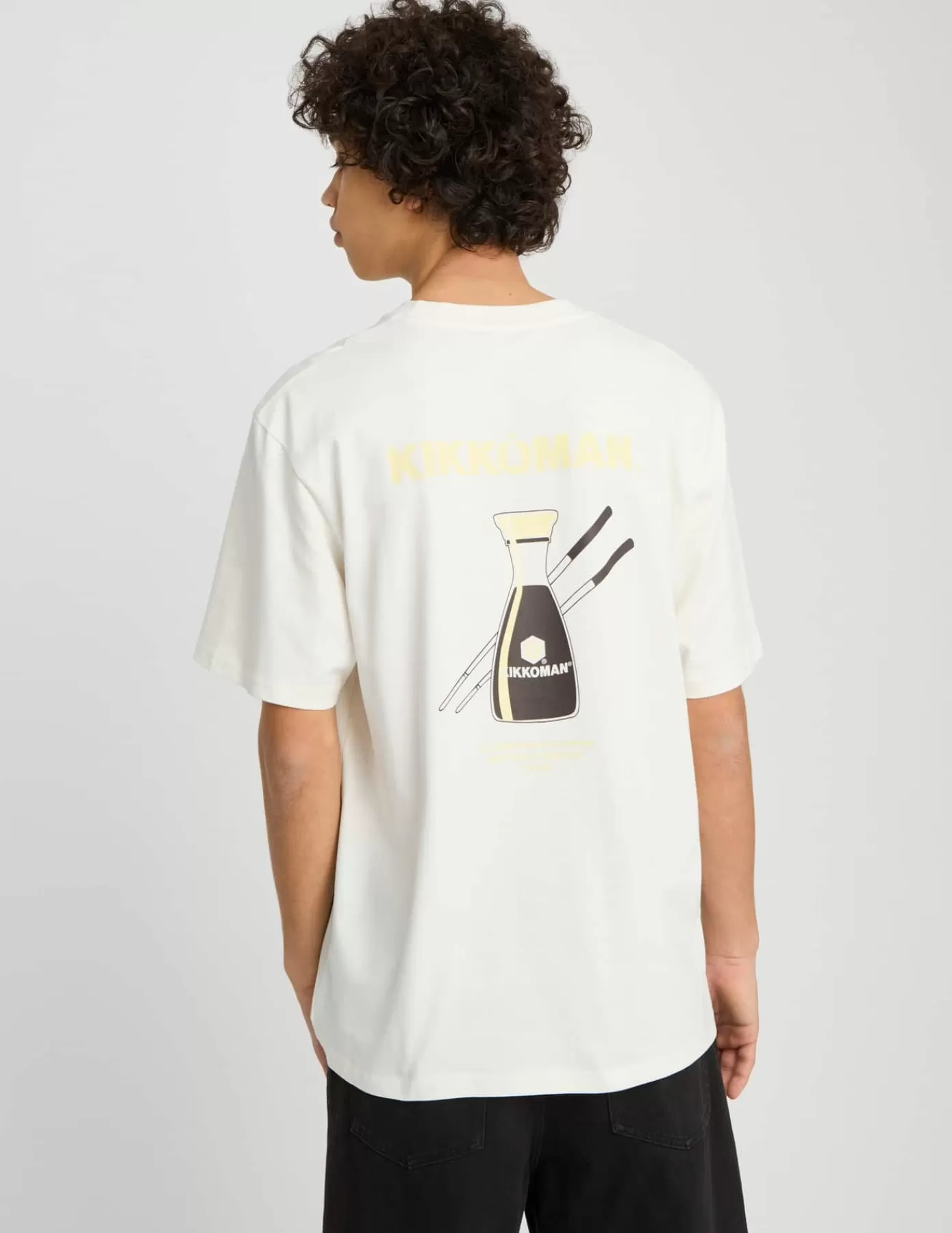 Outlet BZB T-shirt collab Kikkoman Blancécru