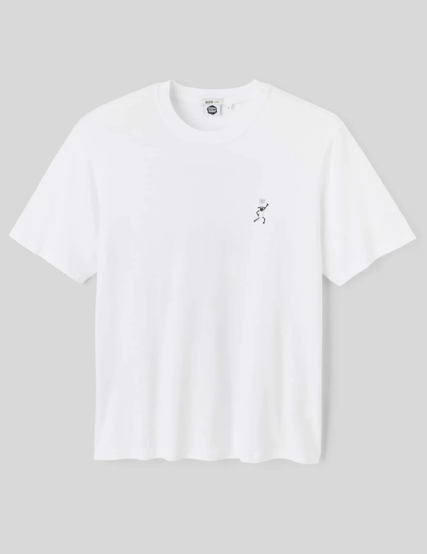 Discount BZB T-shirt collab Shaun le mouton Blanc