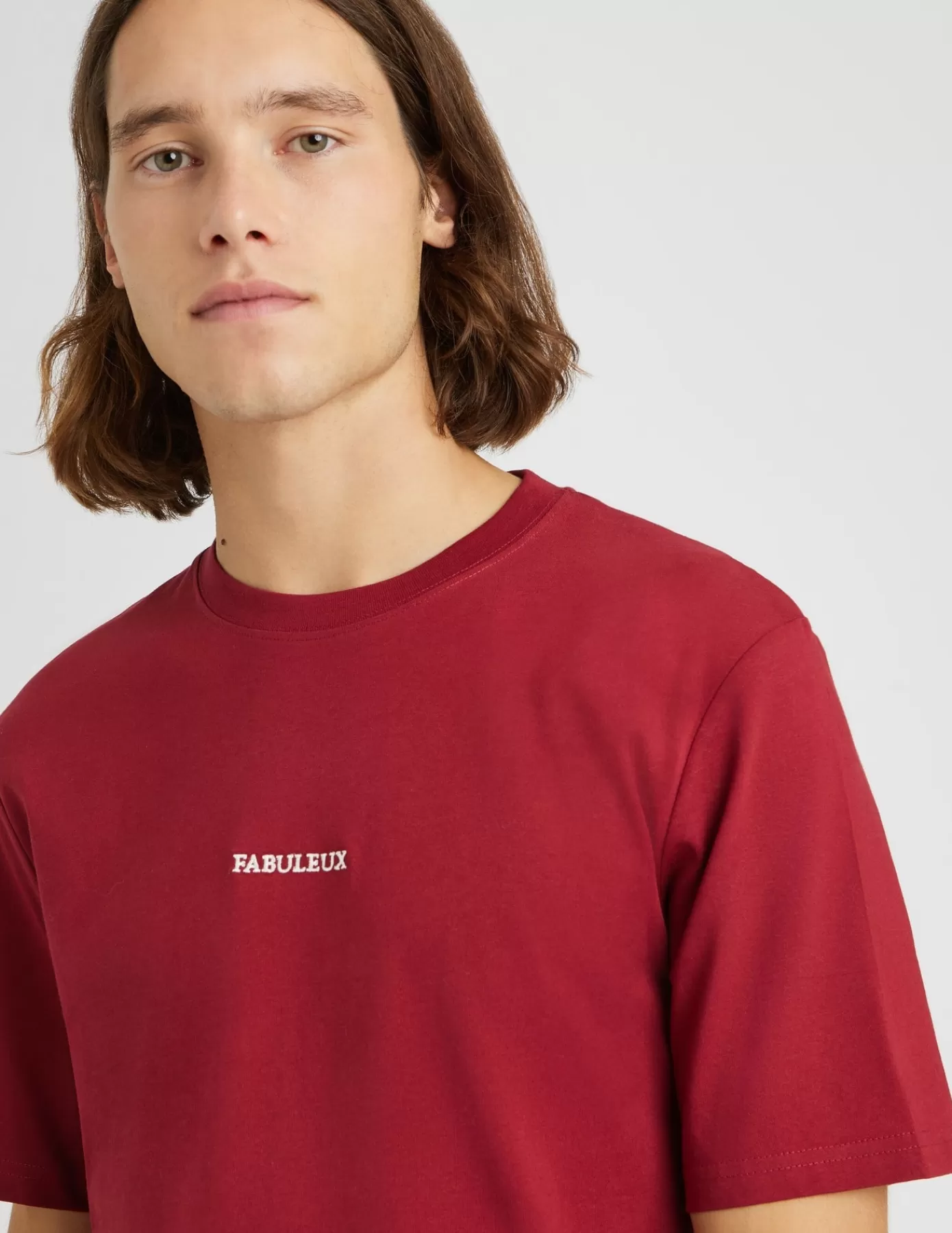 Flash Sale BZB T-shirt imprimé Bordeaux