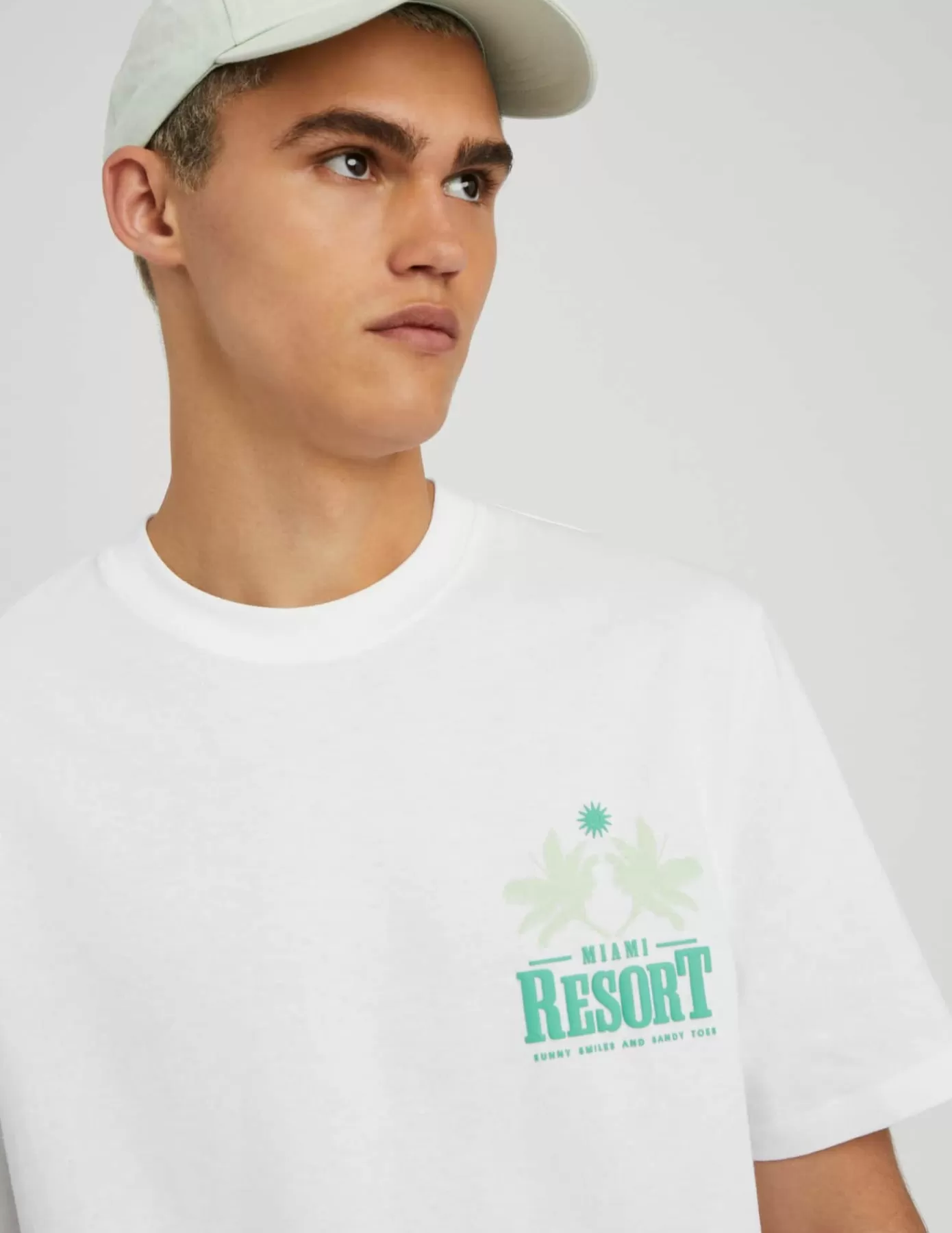 Hot BZB T-shirt imprimé Blanc