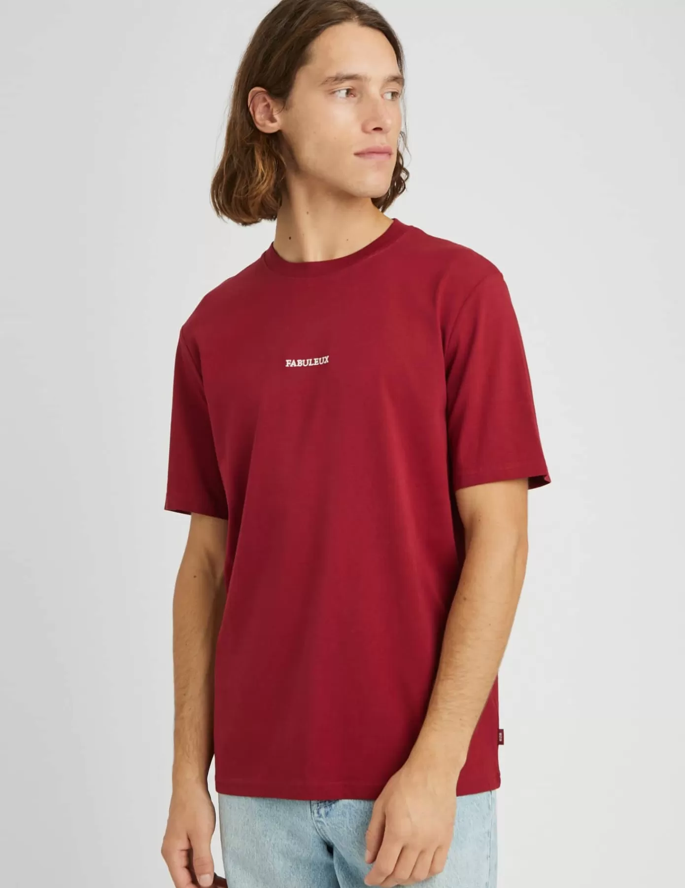 Flash Sale BZB T-shirt imprimé Bordeaux