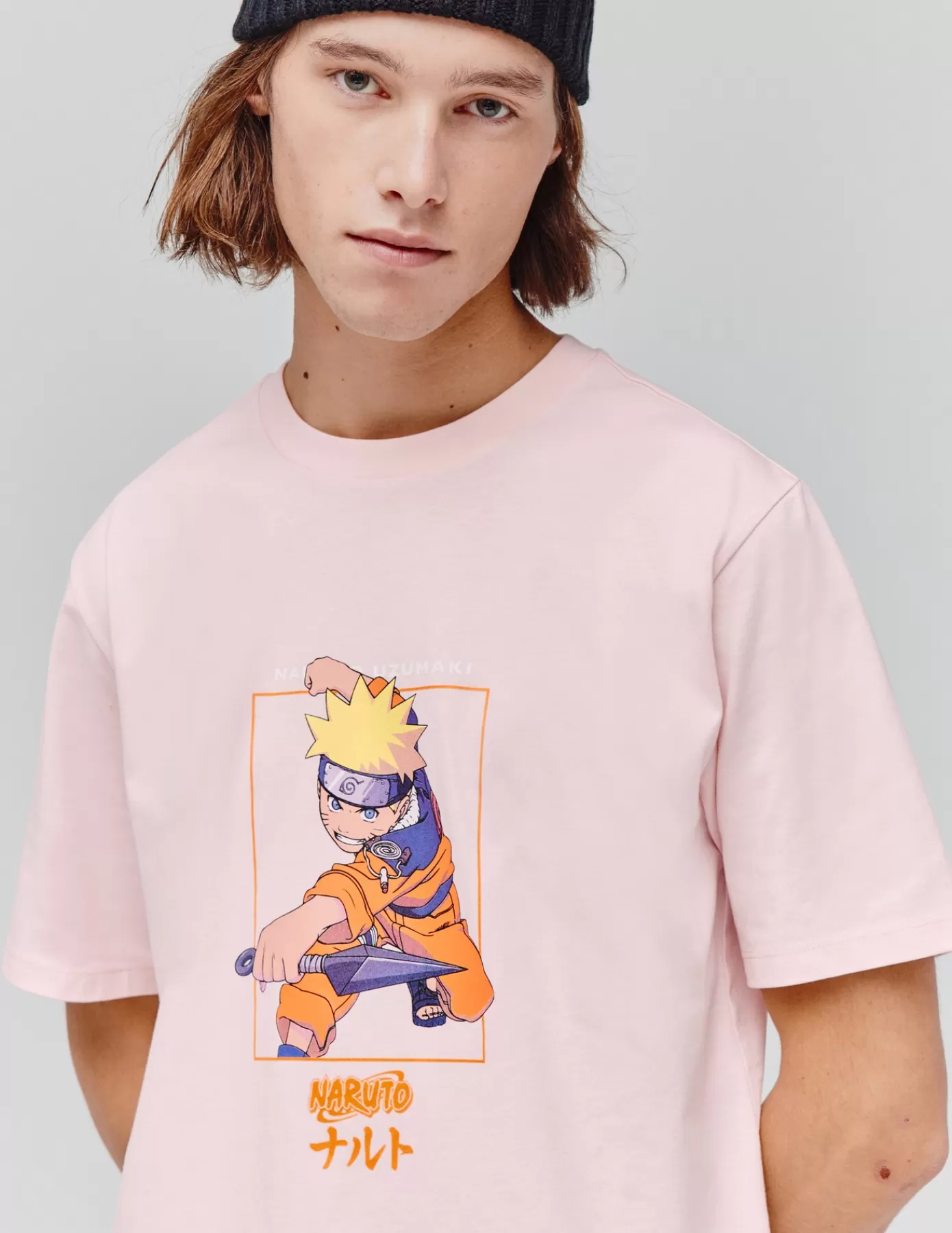 Best BZB T-shirt Naruto Rosepâle