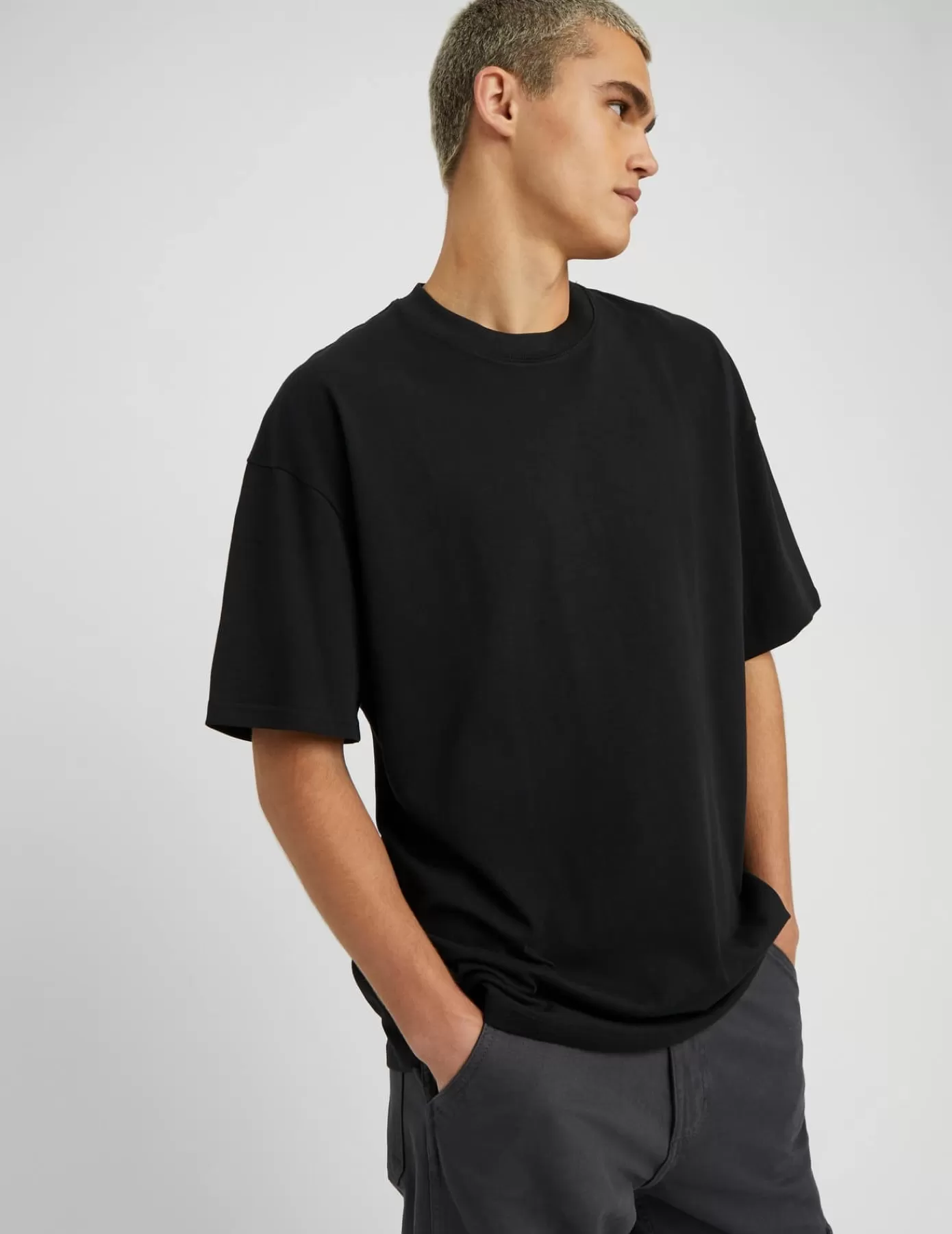 Flash Sale BZB T-shirt oversize Noir