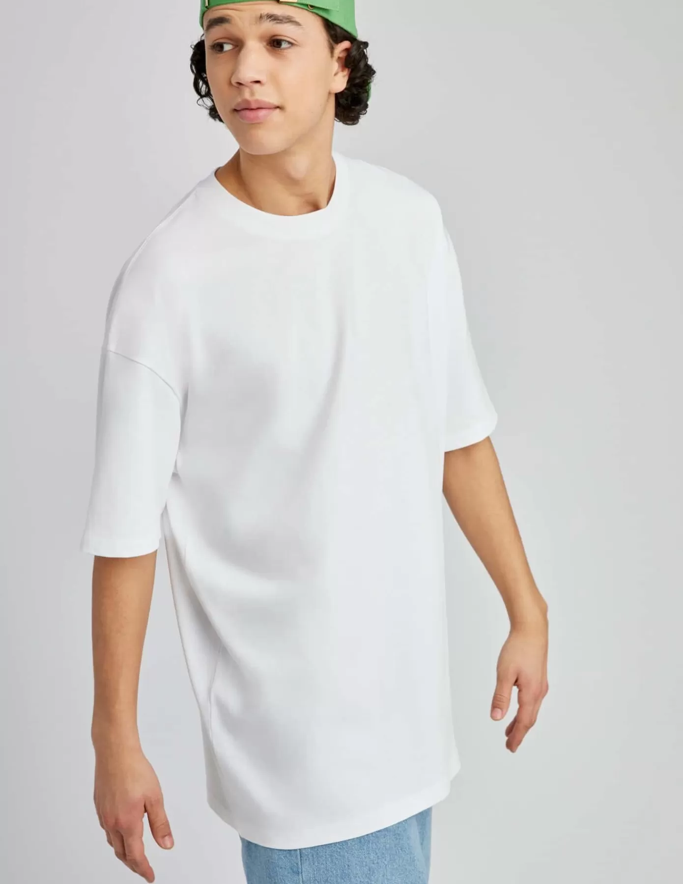 Hot BZB T-shirt oversize Blanc