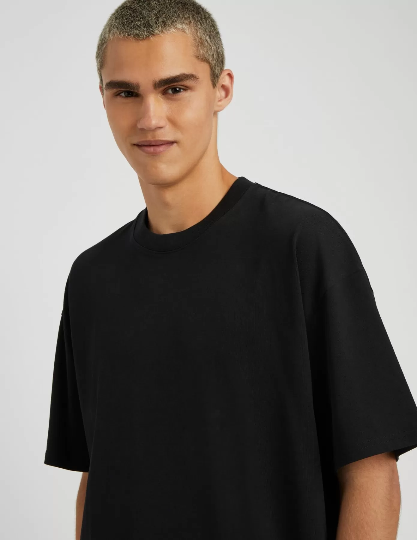 Flash Sale BZB T-shirt oversize Noir