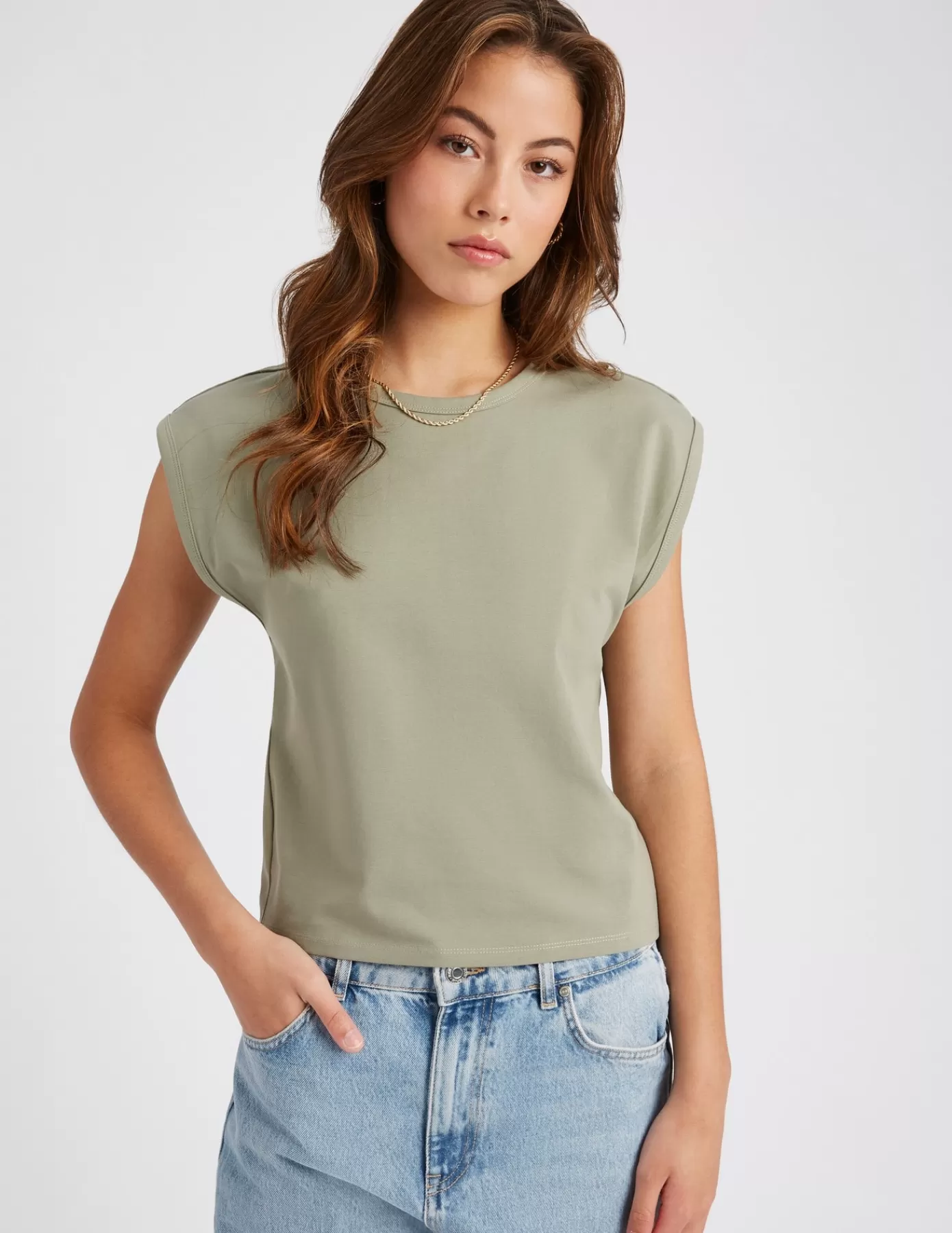 Store BZB T-shirt uni vert